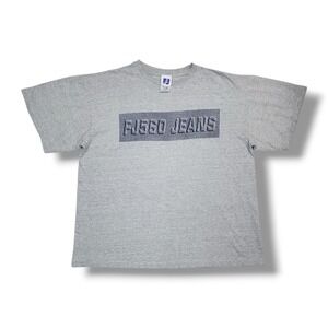 Vintage Fat Joe FJ560 Jeans Gray Crewneck T-Shirt Men's XL USA Made